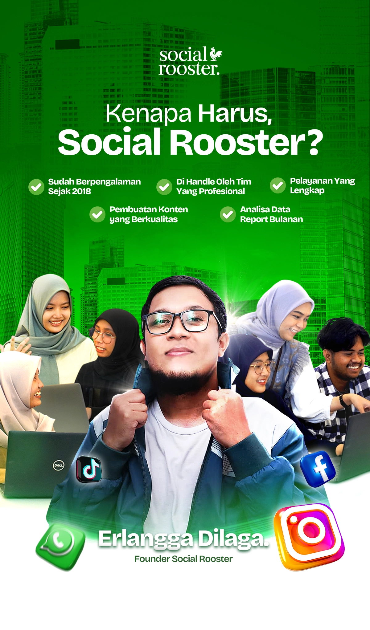 kenapa harus social rooster?